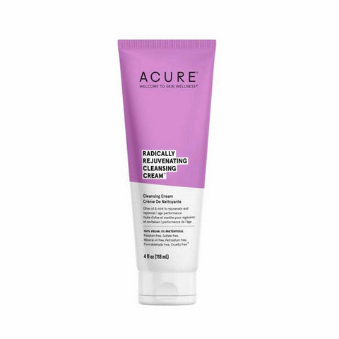 Acure, Radically Rejuvenating Cleansing Cream, 4 Oz Acure