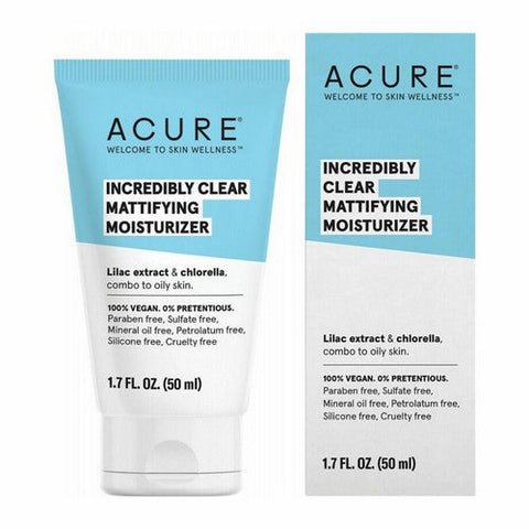 Acure, Oil Control Facial Moisturizer, 1.7 FZ Acure
