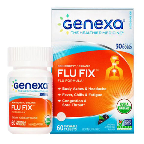 Genexa, Organic Flux Fix, 60 Tabs Genexa