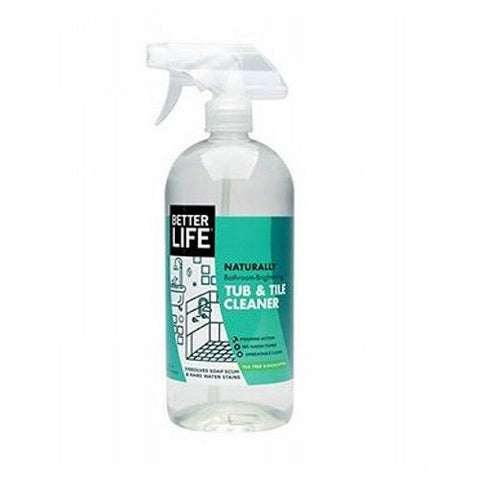 Better Life, Tub & Tile Cleaner, 32 Oz Better Life