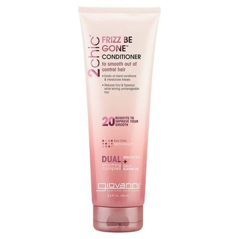 Giovanni Cosmetics, 2chic Frizz Be Gone Conditioner, Shea Butter Almond 8.5 Oz Giovanni Cosmetics
