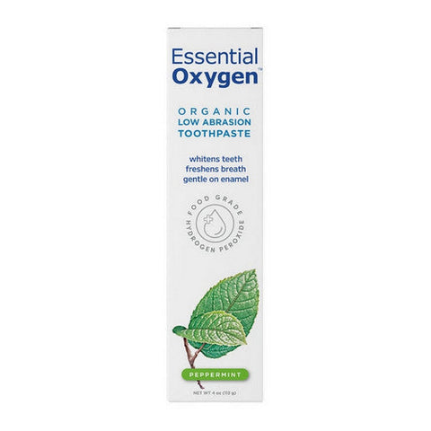 Essential Oxygen, BR Organic Toothpaste Peppermint, 4 Oz Essential Oxygen