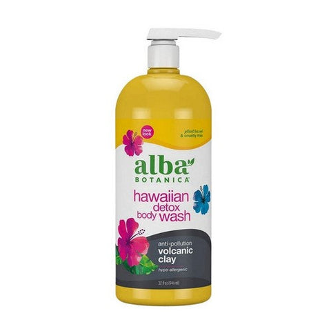Alba Botanica, Hawaiian Detox Body Wash, 32 Oz Alba Botanica