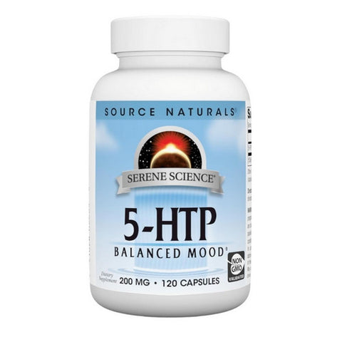 Source Naturals, 5-HTP, 200 mg, 120 Caps Source Naturals