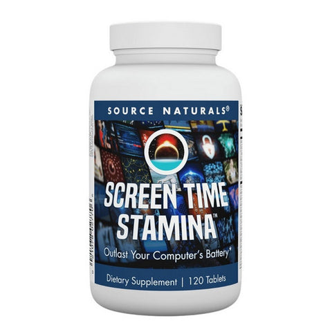 Source Naturals, Screen Time Stamina, 120 Tabs Source Naturals