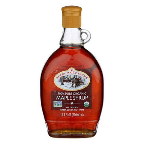 Shady Maple Farm, Organic Pure Syrup, 16 Oz(Case Of 12) Shady Maple Farm