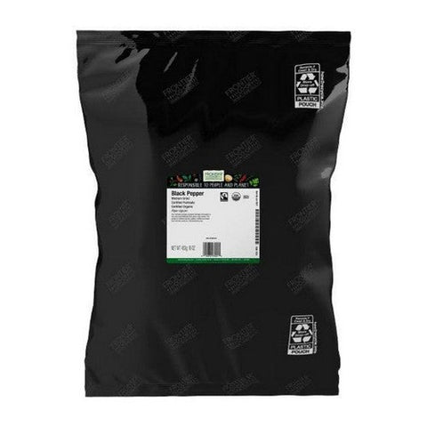 Frontier Coop, Organic Black Pepper Medium Grind, 16 Oz Frontier Coop