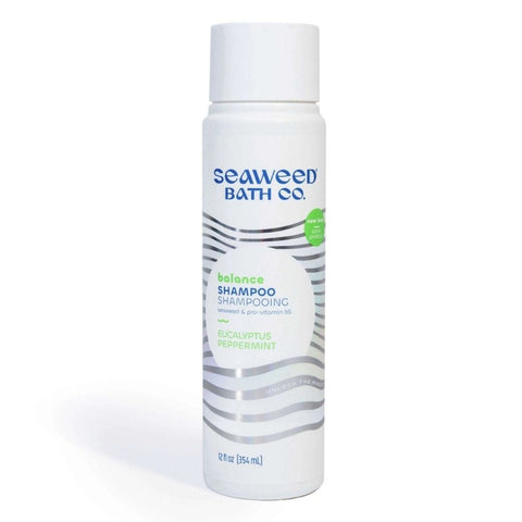 Sea Weed Bath Company, Argan Shampoo, Eucalyptus & Peppermint 12 Oz Sea Weed Bath Company