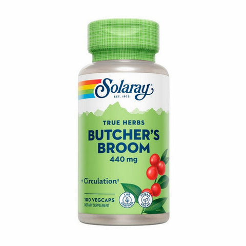 Solaray, Butcher's Broom, 440 mg, 100 Veg Caps Solaray