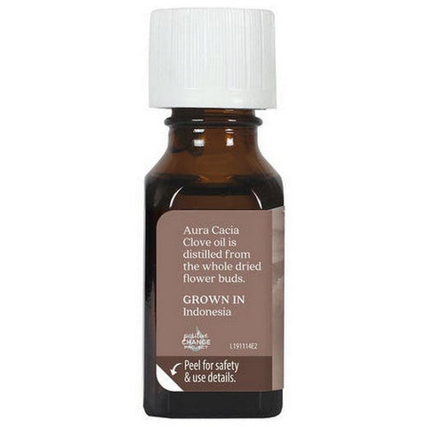Aura Cacia, Pure Essential Oil Clove Bud, 0.5 Fl Oz Aura Cacia