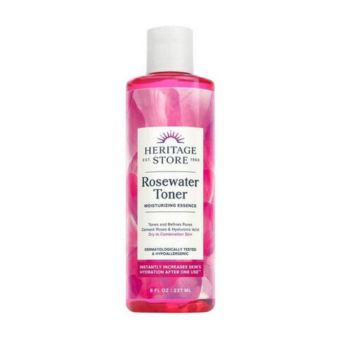 Heritage Store, Rosewater Facial Toner, 8 Oz Heritage Store