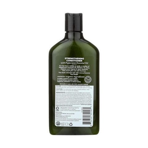 Avalon Organics, Strengthening Conditioner, Peppermint, 11 Oz Avalon Organics