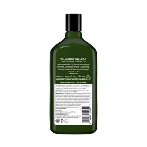 Avalon Organics, Shampoo Volumizing Rosemary, 11 Oz Avalon Organics