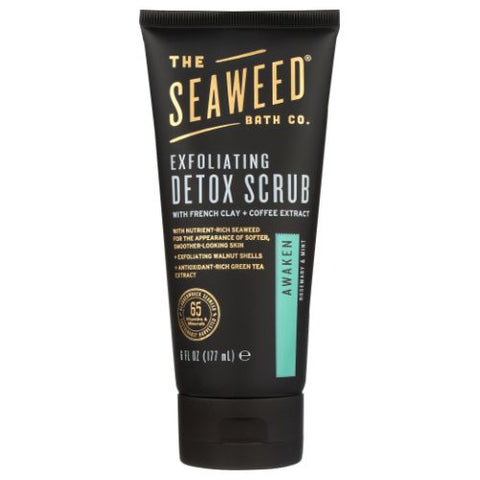Sea Weed Bath Company, Exfoliating Detox Scrub, Awaken Scent, 6 Oz Sea Weed Bath Company