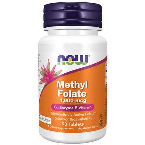 Now Foods, Methyl Folate, 1,000 mcg, 90 Tabs Now Foods