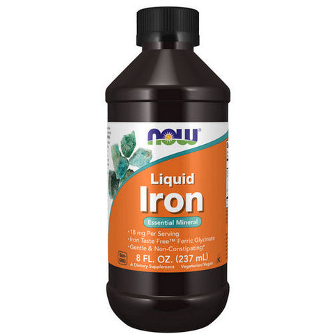 Now Foods, Liquid Iron, 8 Oz Now Foods