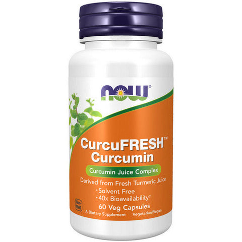 Now Foods, Curcufresh Curcumin, 500 mg, 60 Veggie Caps Now Foods