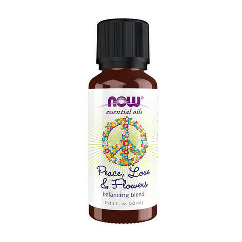 Now Foods, Peace Love And Flowers Oil Blend, 30ml, 1 Oz Now Foods