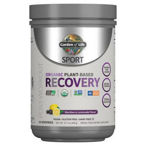Garden of Life, Sport Organic Post-Workout Recovery, Blackberry Lemonade 15.7 Oz Garden of Life