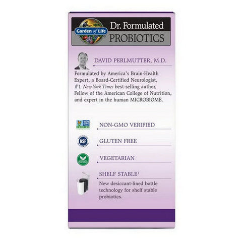 Garden of Life, Dr. Formulated Probiotics Mood Plus, 60 Caps Garden of Life
