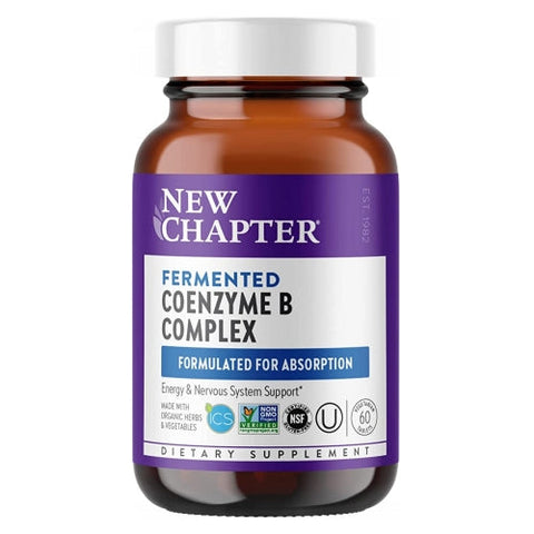 New Chapter, Fermented Coenzyme B Complex, 48 Veg Tabs New Chapter