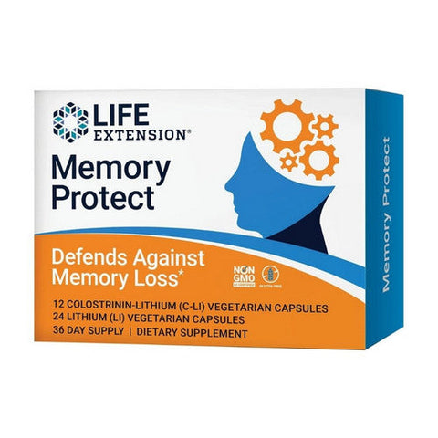 Life Extension, Memory Protect, 36 Veg Caps Life Extension