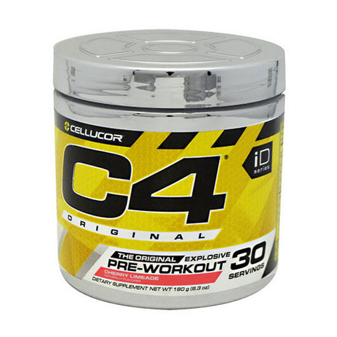Cellucor, C4 Pre-Workout Explosive Energy, Cherry Limeade 30 Servings Cellucor