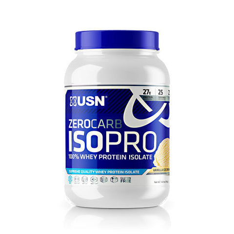 USN, Zero Carb Isopro, Whey Tella 1.65 lbs USN