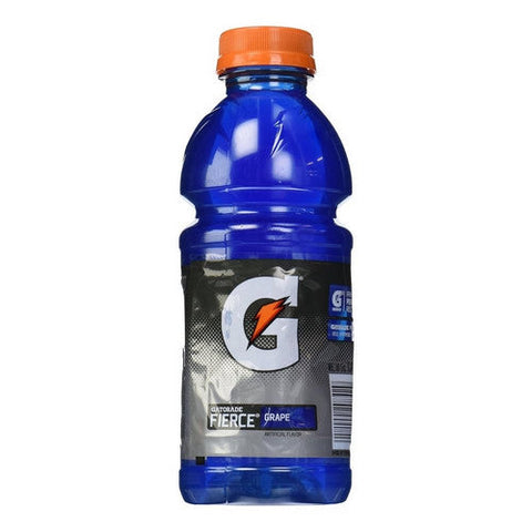 Barcode, Gatorade Fierce, Grape 24 Pack Barcode