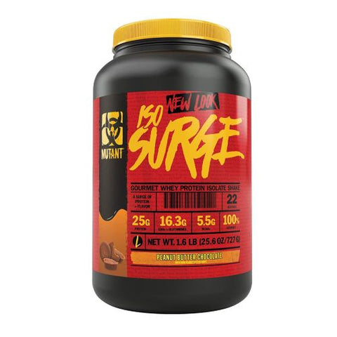 Mutant, Iso Surge, Peanut Butter Chocolate 1.6 lbs Mutant