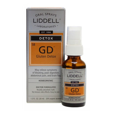 Liddell Laboratories, Gluten Detox Oral Spray, 1 Oz Liddell Laboratories