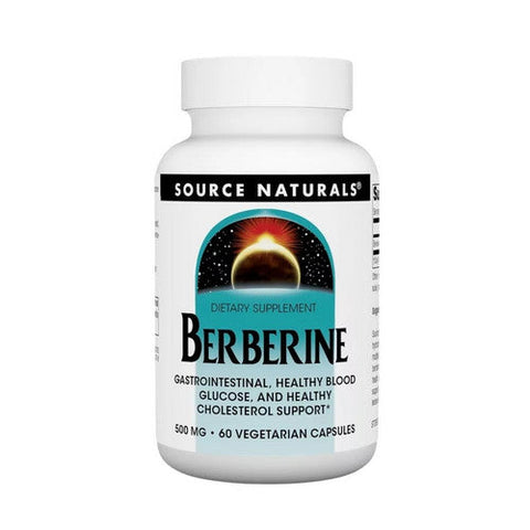 Source Naturals, Berberine, 500 mg, 60 Veg  Caps Source Naturals