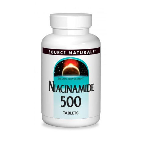Source Naturals, Niacinamide, 500 mg, 60 Tabs Source Naturals