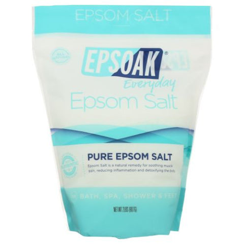 San Francisco Salt Co, Epsom Salt, Unscntd Epsoak 2 lb (Case of 6) San Francisco Salt Co