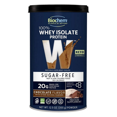 Biochem, 100% Whey Sugarfree, Chocolate 12.5 Oz Biochem