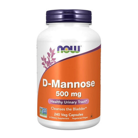 Now Foods, D-Mannose, 500 mg, 240 Caps Now Foods