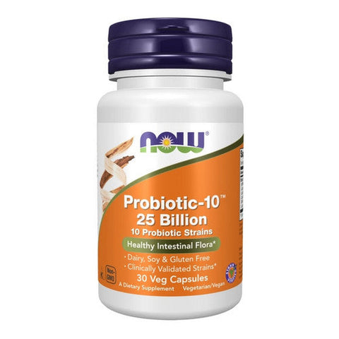 Now Foods, Probiotic-10, 30 Veg Caps Now Foods