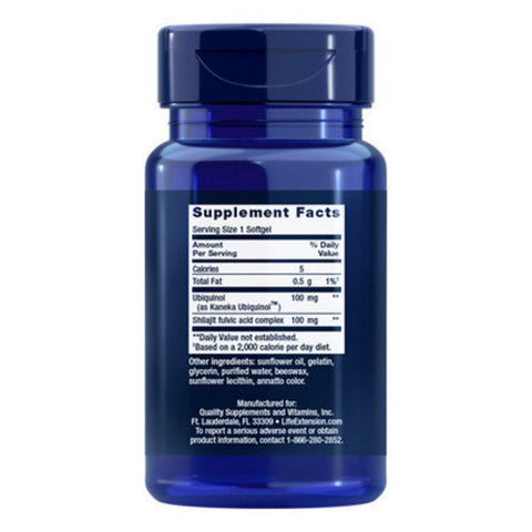 Life Extension, Super Ubiquinol CoQ10, 100 mg, 30 Softgels Life Extension