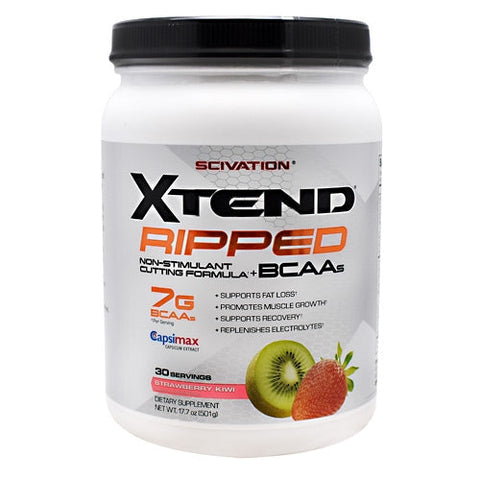 Scivation, Xtend Ripped, Strawberry Kiwi 30 Servings Scivation