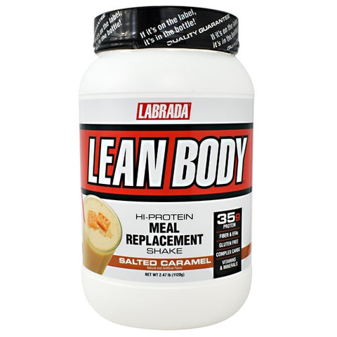 LABRADA NUTRITION, Lean Body Salted Carmel, 2.47 lbs LABRADA NUTRITION