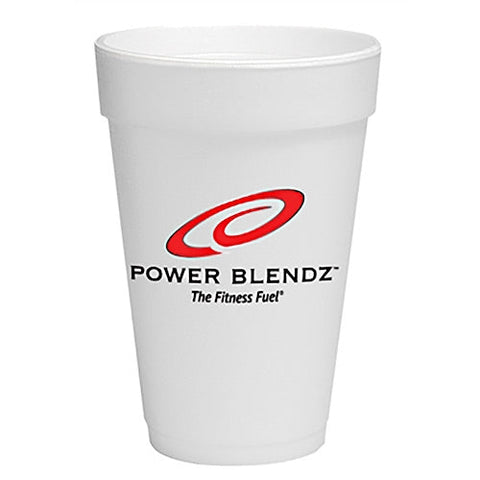 Power Blendz, Foam Cups, 500 Count Power Blendz