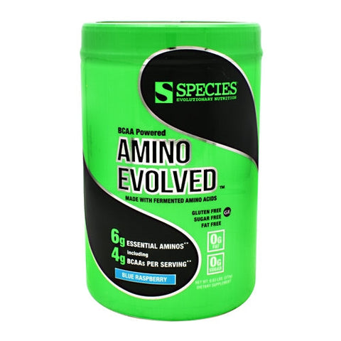 Species Nutrition, Amino Evolved Blue Raspberry, 30 Servings Species Nutrition