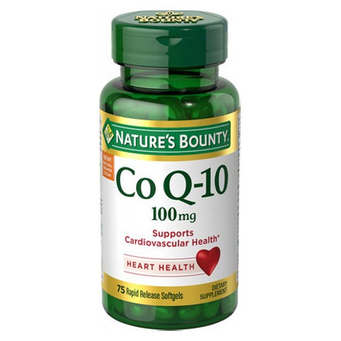 Nature's Bounty, Co Q-10, 100 mg, 24 X 75 Softgels Nature's Bounty