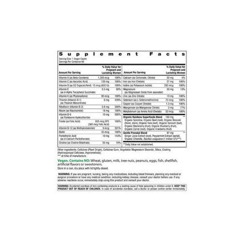 Rainbow Light, Prenatal One Multivitamin, 60 Tabs Rainbow Light
