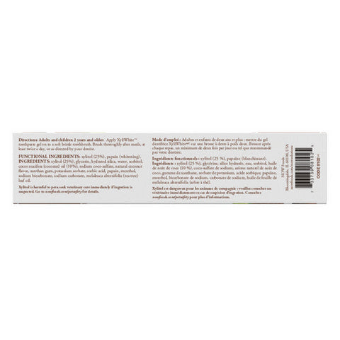 Now Foods, XyliWhite Coconut Oil Toothpaste Gel, 1 Oz Now Foods