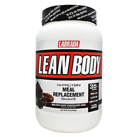 LABRADA NUTRITION, Lean Body Molten Dark Chocolate Cake, 2.47 lbs LABRADA NUTRITION