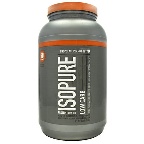 Nature's Best, Low Carb Isopure Chocolate Peanut Butter, 3 lbs Nature's Best