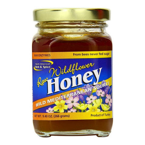 North American Herb & Spice, Mediterranean Wild Flower Honey, 9.4 Oz North American Herb & Spice