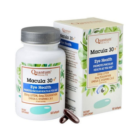 Macula 30 Plus Eye Health 60 Softgels by Quantum Health