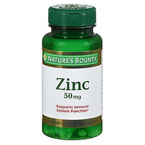 Nature's Bounty, Natures Bounty Chelated Zinc, 50 mg, 24 X 100 Caplets Nature's Bounty